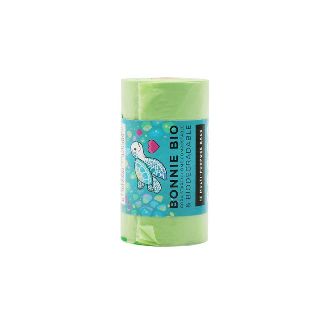 Bonnie Bio Biodegradable Poop Bags (15 per roll)