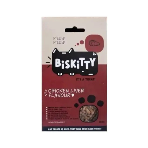 Biskitty Chicken liver treats 200g