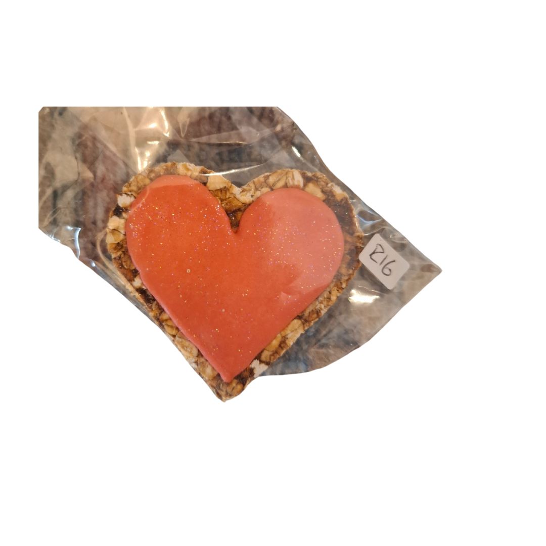 Butterscotch Biscuits - Iced Heart