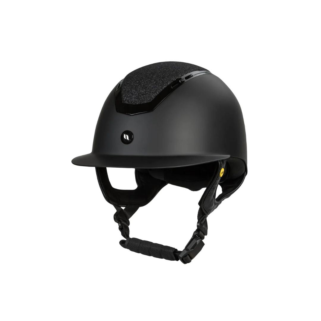 Back on Track Caracas Smooth Top Helmet - Medium - Black