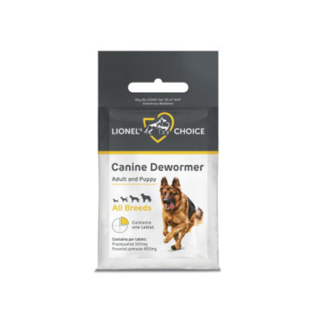 Lionel's Choice Dog Dewormer Tablet
