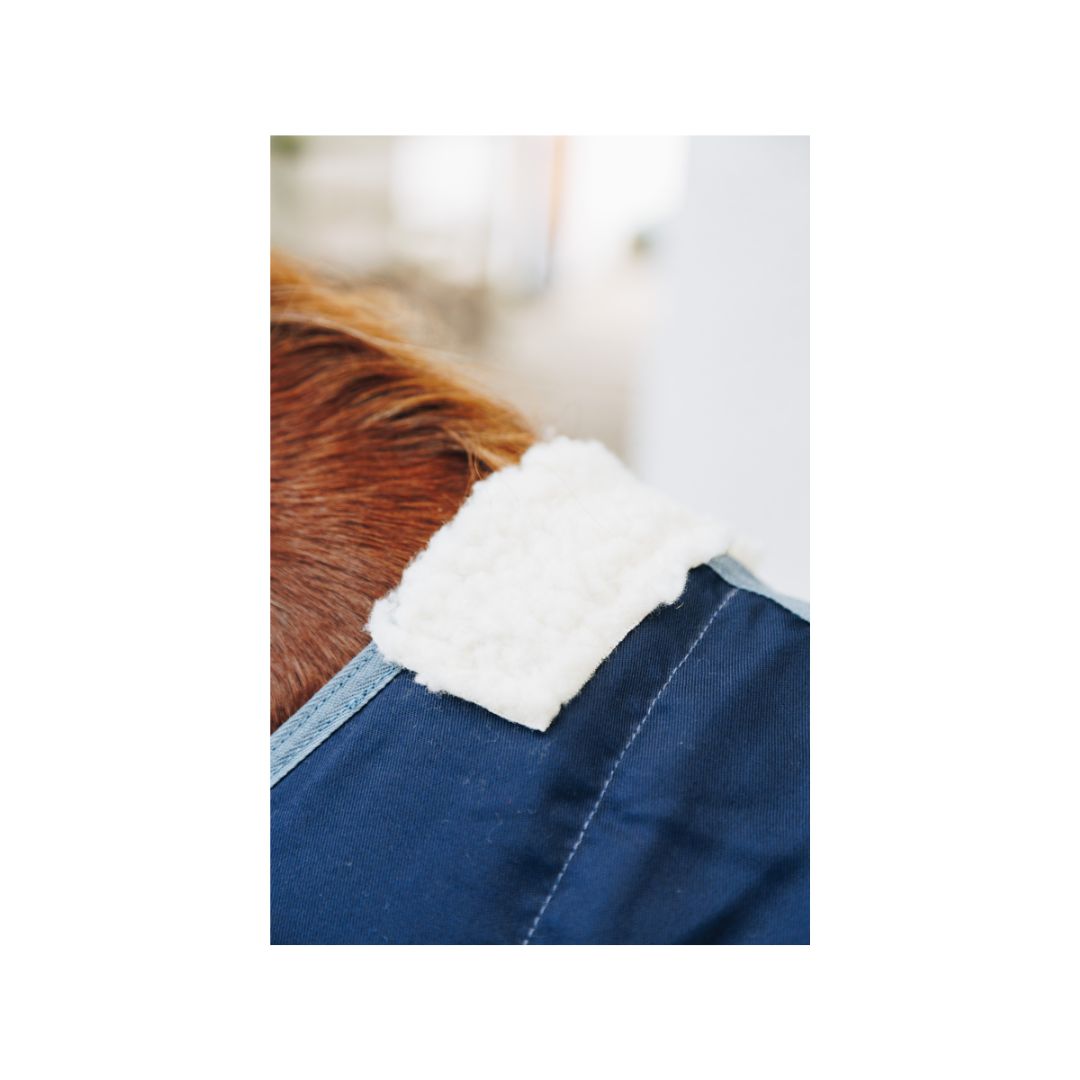 Rugged-Up Lightweight cotton sheet with Fleece Lining