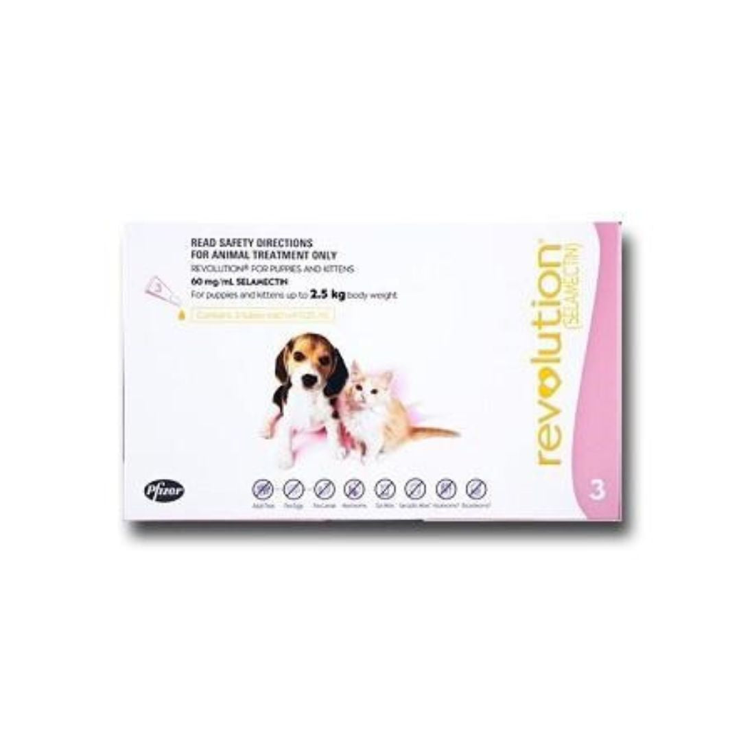 Revolution Dog Flea & Tick Treatment. Revolution for Puppies and Kittens