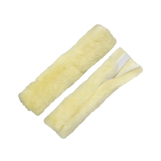 Roemer Genuine Sherpa Noseband Cover - Beige