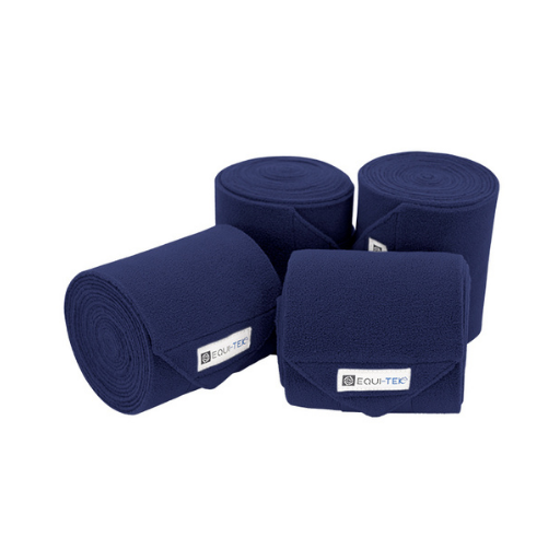 Equi-Tek Polo Fleece Bandages - Navy