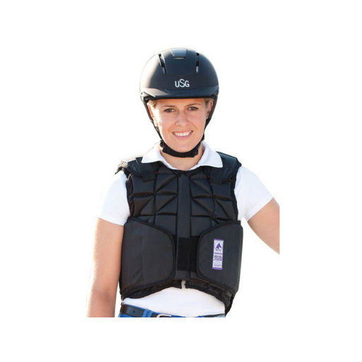 USG Flexi Motion Adult Body Protector - Black – Whinny & Woof