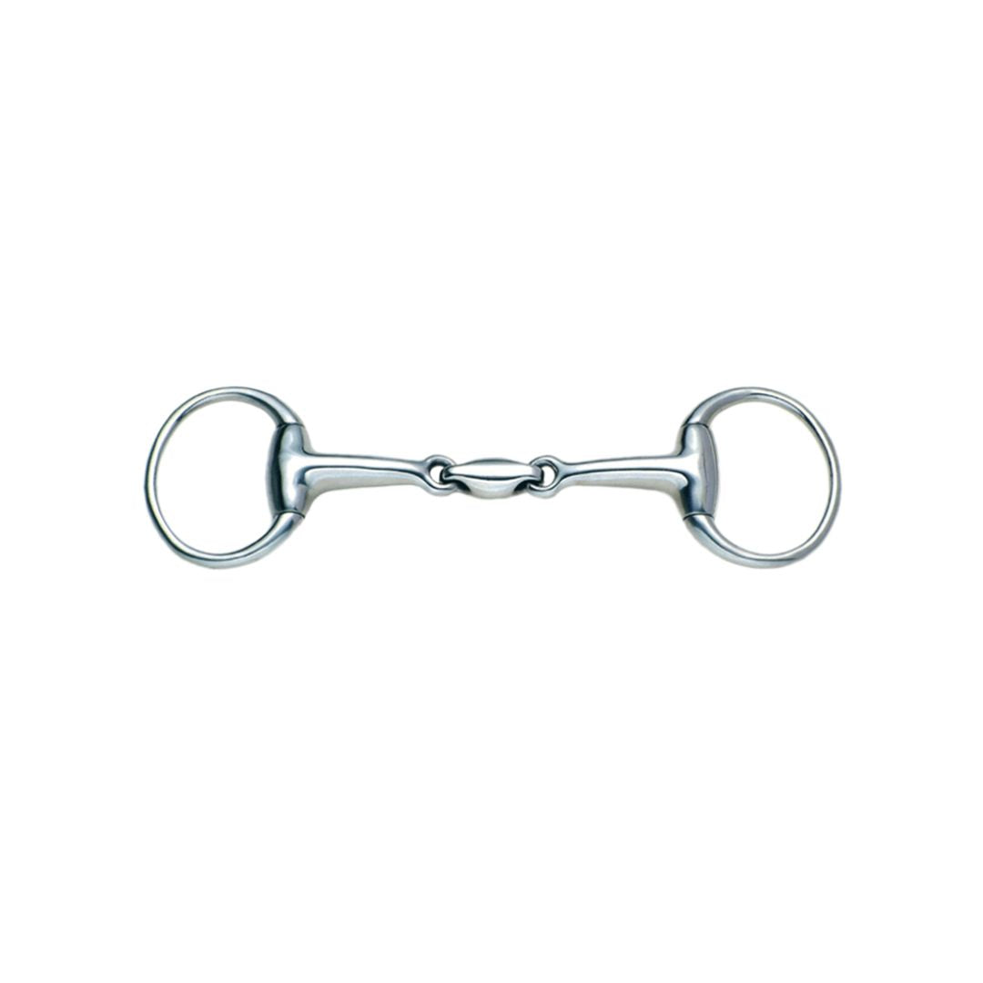 Eggbutt Snaffle Bit with Elliptical Link - 5"