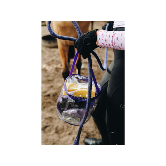 W&W Purple Grooming Kit in a bag