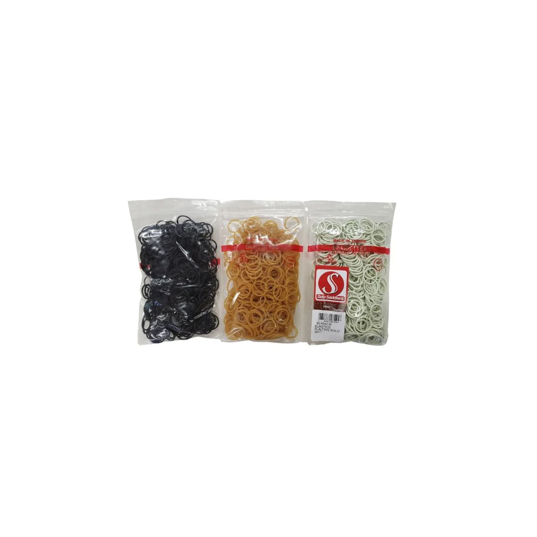 Plaiting Elastics In Bag
