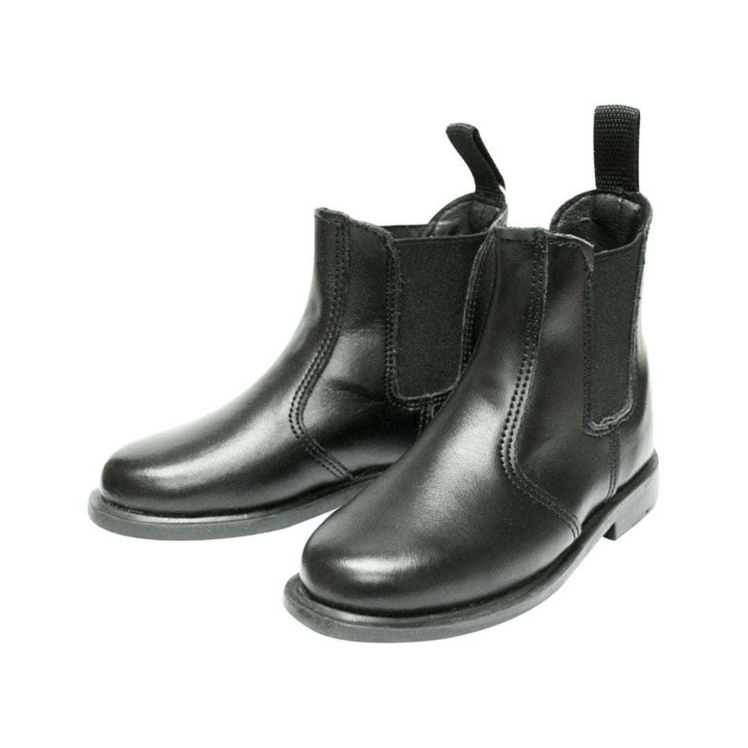 Armando Jodhpur Boots II youth leather horse riding boots with stitched non-slip rubber sole