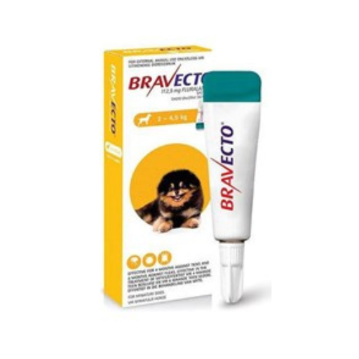 Bravecto Spot-On for Dogs long-lasting topical flea tick and mite treatment