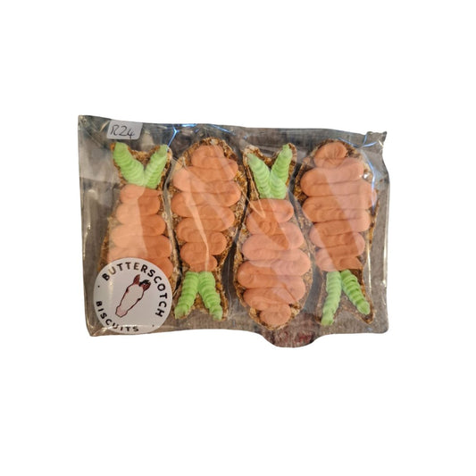 Butterscotch Biscuits - Iced Carrots