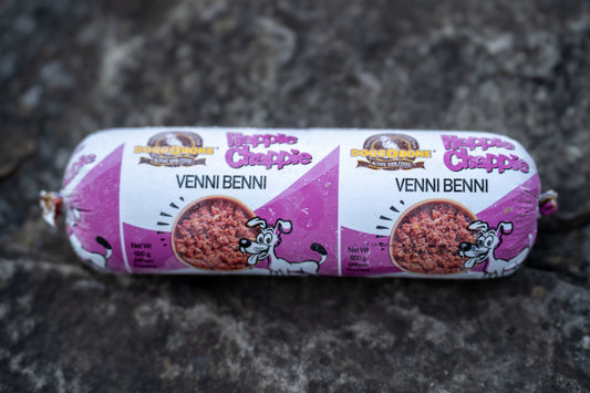 Doggobone Venison raw dog food with venison, organ meat, tripe, chicken, vegetables and fruit