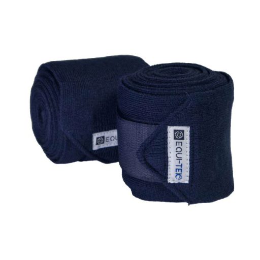 Equi-Tek Stable Bandages 5m pair 10cm horse leg bandages with Velcro