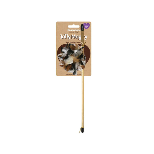 Jolly Moggy Natural Wild Feather Teaser