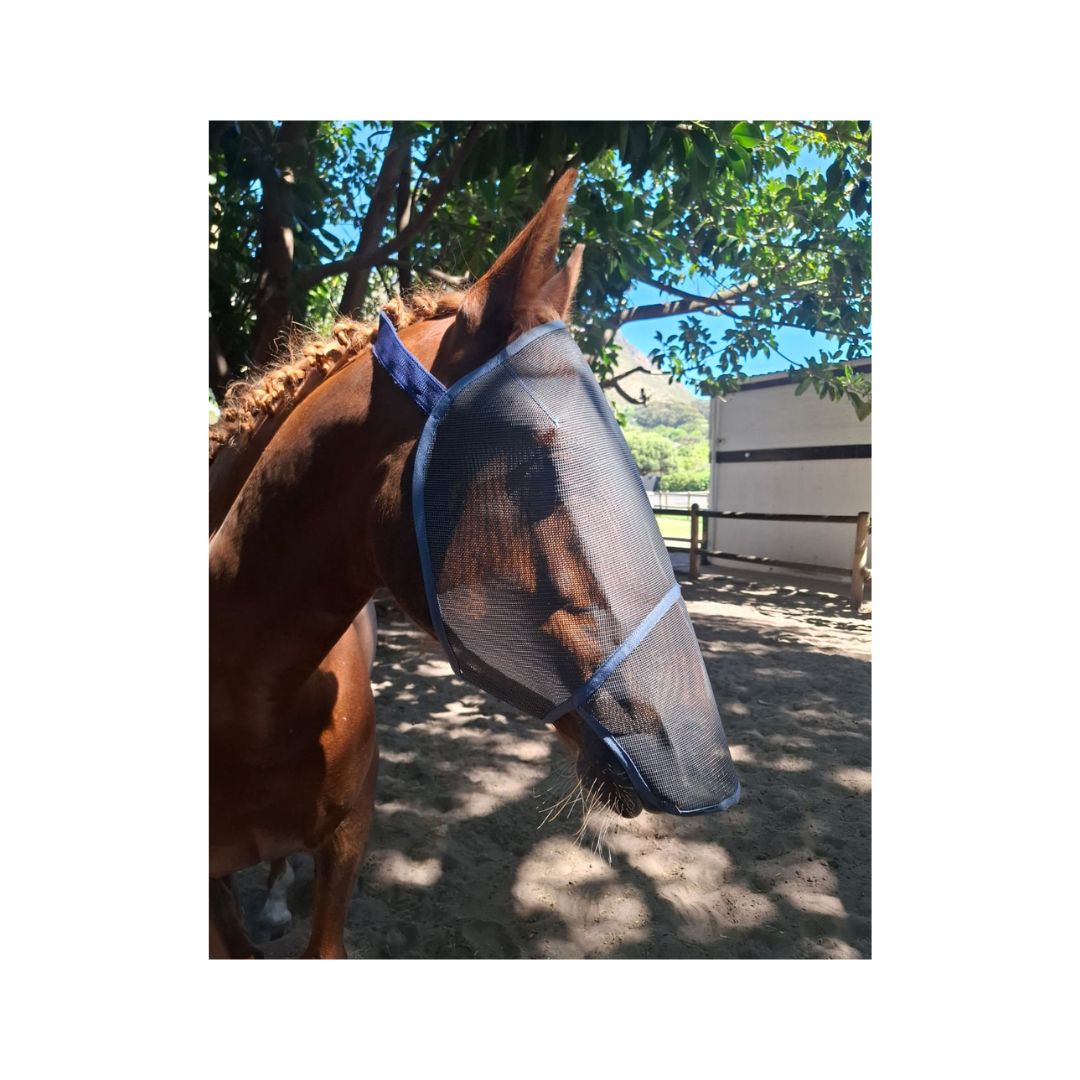 Rugged-Up Fly Mask - With Nose