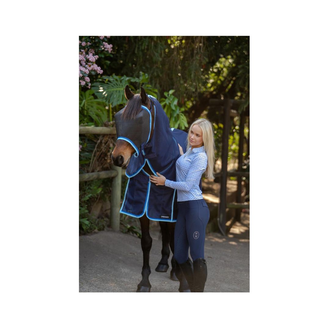 Rugged-Up Flysheet for horses – breathable mesh fly protection