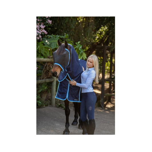 Rugged-Up Flysheet for horses – breathable mesh fly protection