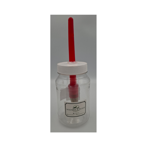 Hoof oil bottle &amp; brush 3