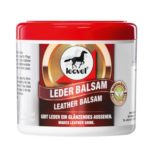 Leovet Leather Balsam 500ml beeswax leather conditioner for horse tack