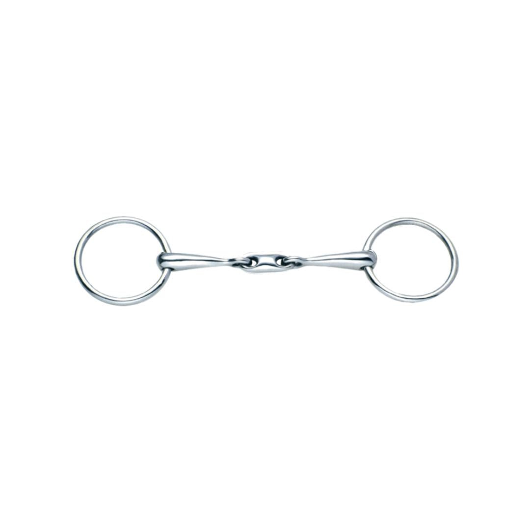Loose Ring Snaffle Bit with Elliptical Link