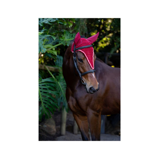 Rugged-Up Tie Down Ear Veil for horses