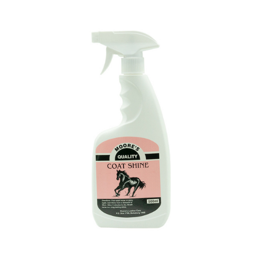 Moore's Coat Shine 500ml horse show shine spray