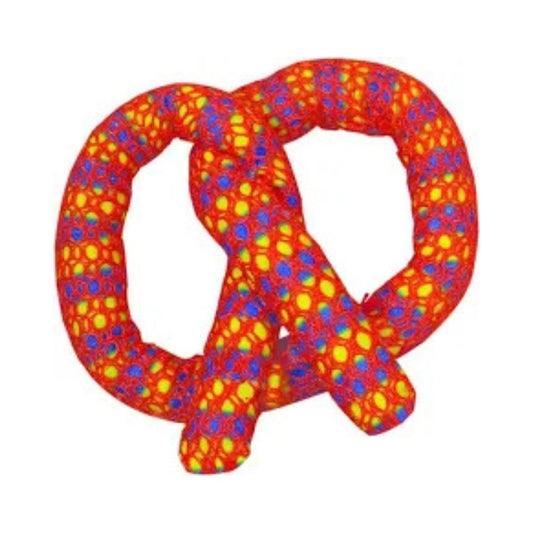 Petstages Cat Toy - Catnip Plaque Away Pretzel