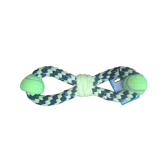 Rope Toy 2 Rings & 2 Balls