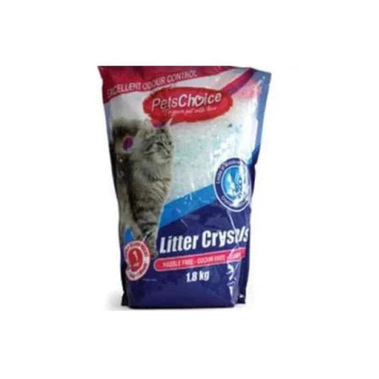 Pets Choice Silica Cat Litter Crystals 1.8kg