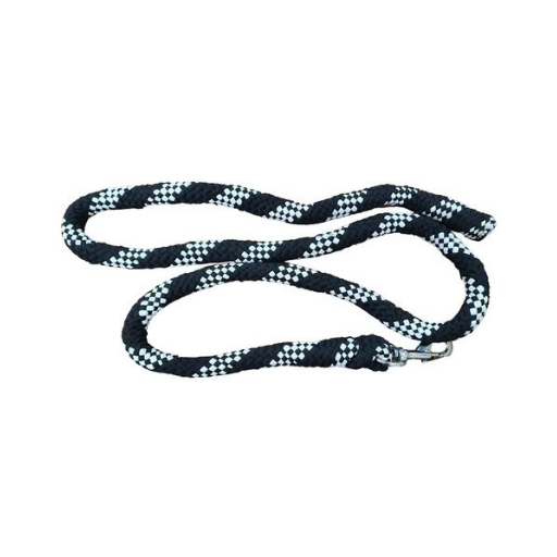 Solo Saddlers Rope Lead Braided - Black