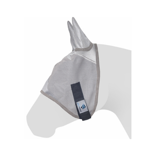 Equiforce Texaline Flymask with Ears - Grey
