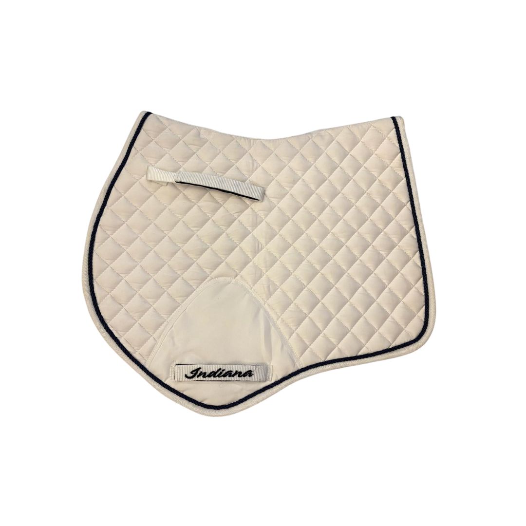 Indiana horse numnah saddle pad for everyday riding, exercise and schooling, designed with breathable construction.