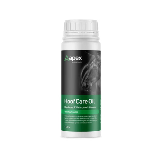 Hoof Care Oil for Horses 1L liquid hoof conditioner for routine equine hoof maintenance.