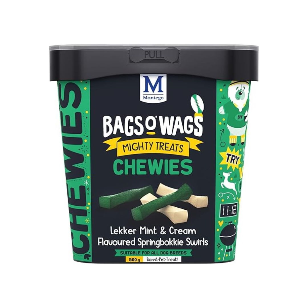 Montego Bags o' Wags - Springbokkie Swirls - 500g