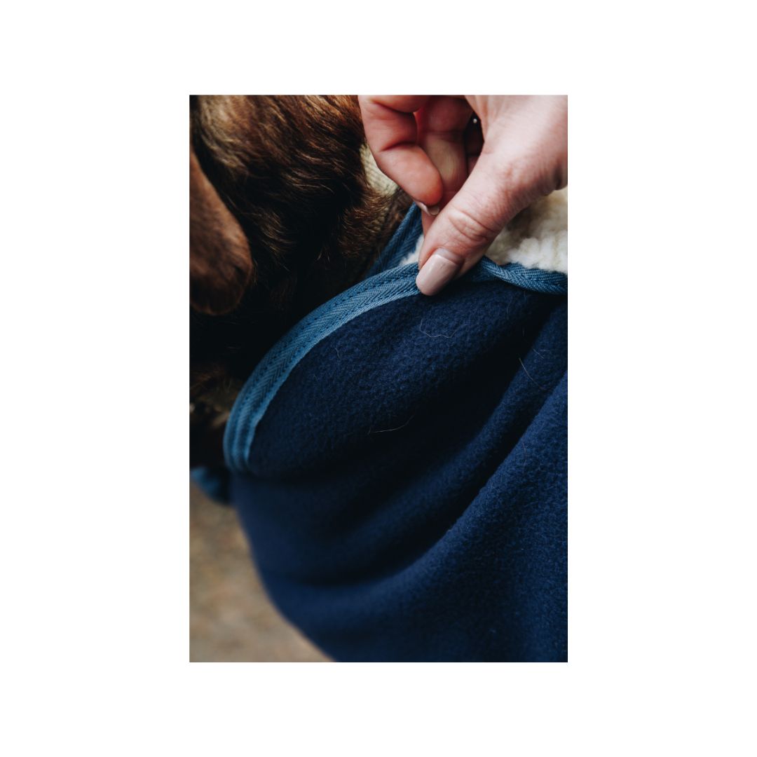 Rugged-Up Dogs Fleece Blanket