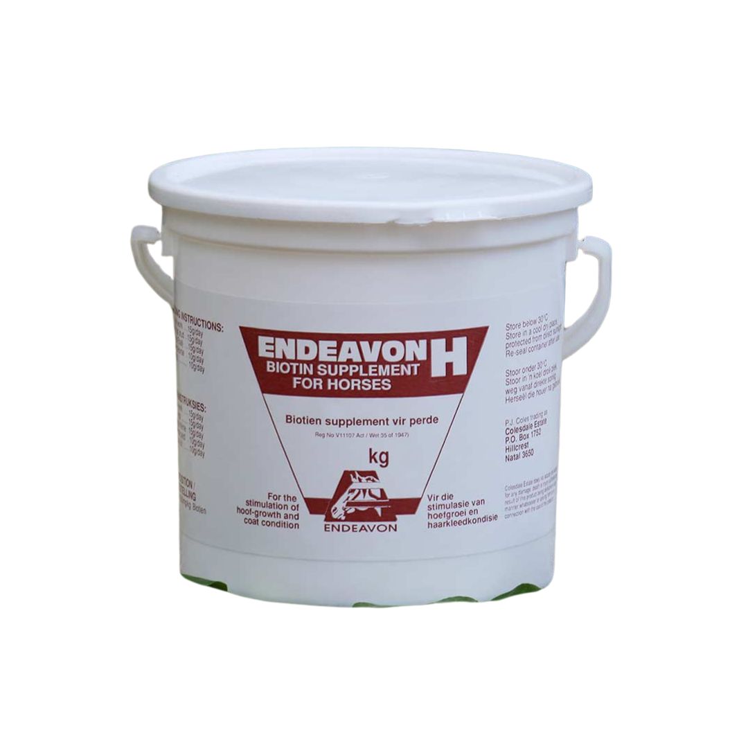 Endeavon Vitamin H Biotin H 2.5kg horse hoof and coat supplement