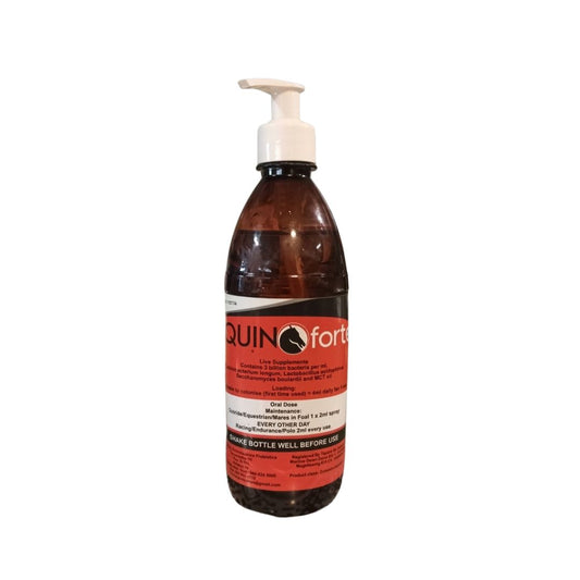 Equinoforte Probiotic spray for horses to support healthy intestinal flora and digestive balance